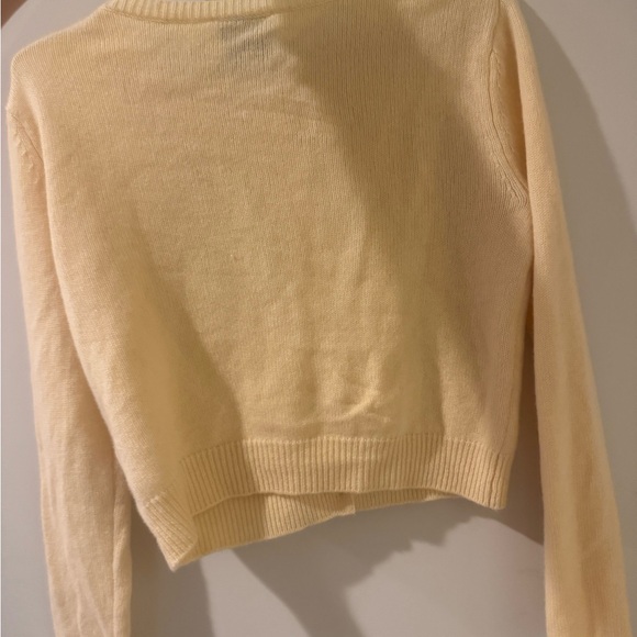 Reformation Yellow Women's Cardigan - Picture 8 of 9